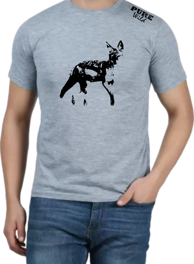 Black-backed Jackal T-Shirt For A Real Man