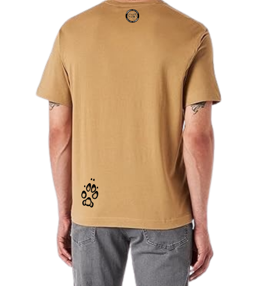 Black-backed Jackal T-Shirt For A Real Man