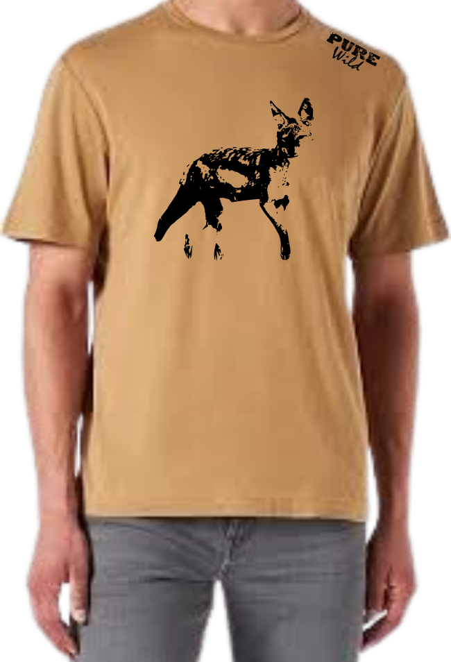 Black-backed Jackal T-Shirt For A Real Man