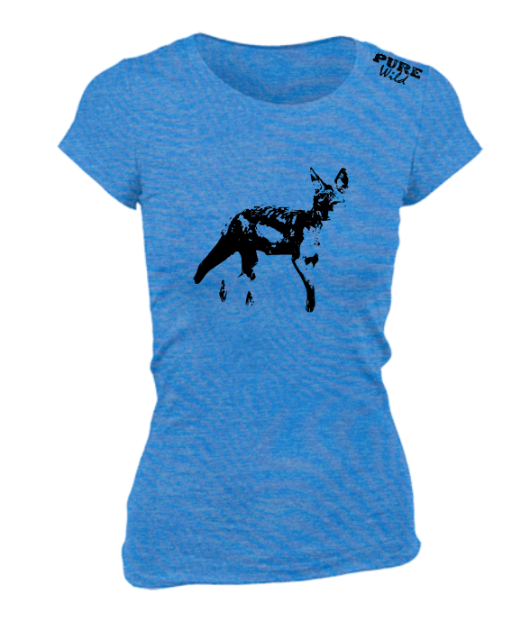 Black-backed Jackal T-Shirt For The Ladies