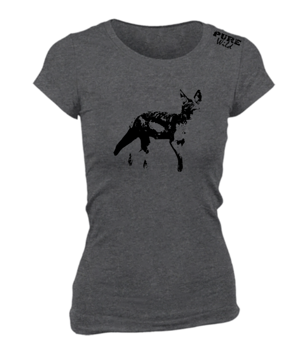 Black-backed Jackal T-Shirt For The Ladies