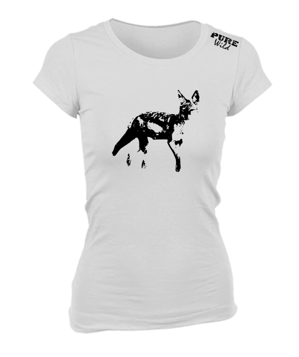 Black-backed Jackal T-Shirt For The Ladies