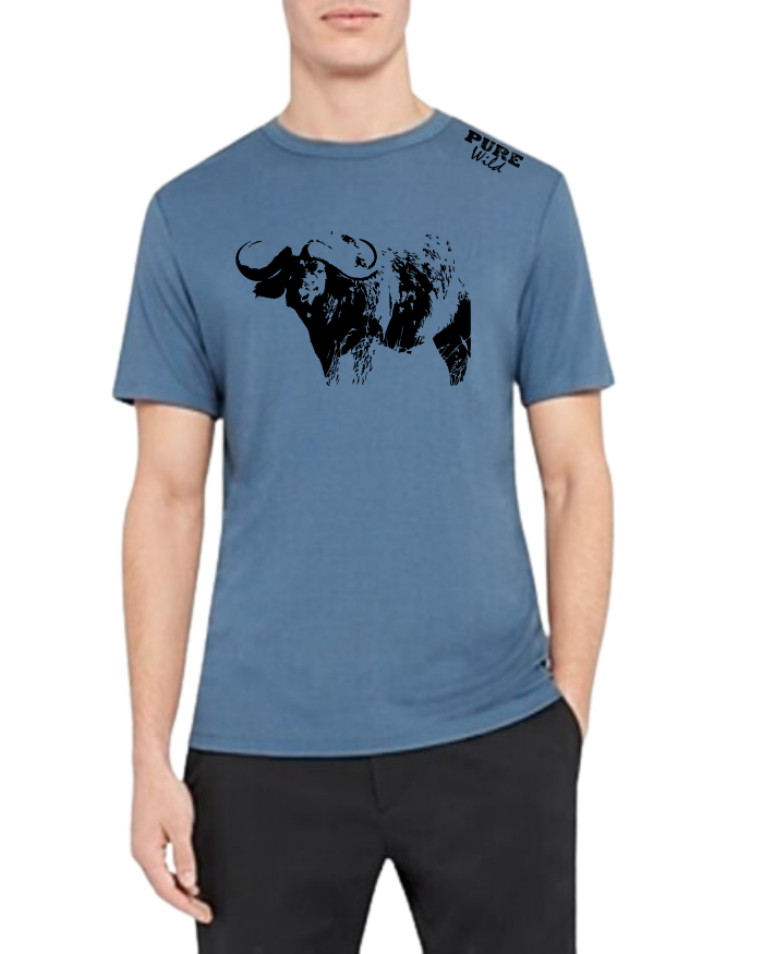 Buffalo T-Shirt For A Real Man