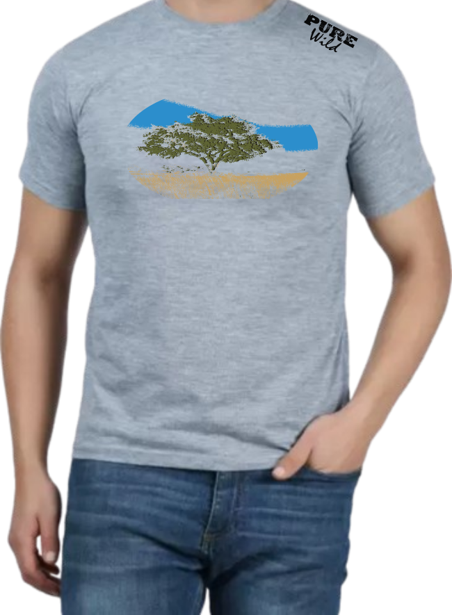 Camel Thorn  Tree T-Shirt For A Real Man