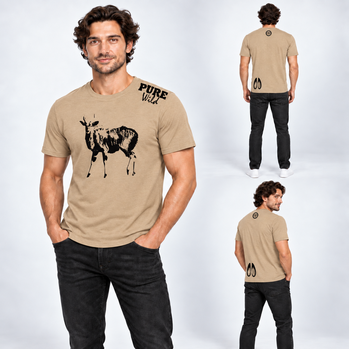 Nyala T-Shirt For A Real Man