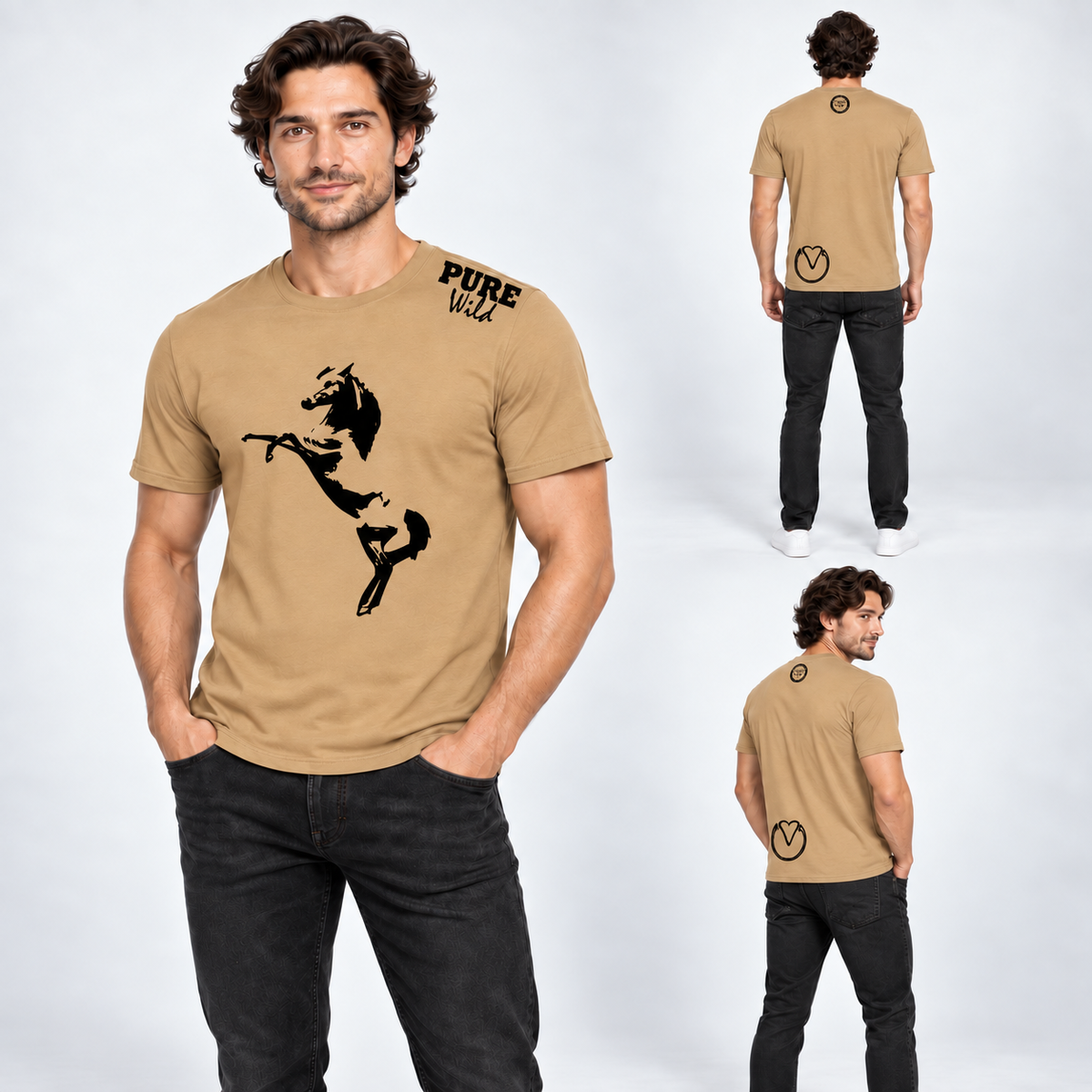 Horse T-Shirt For A Real Man