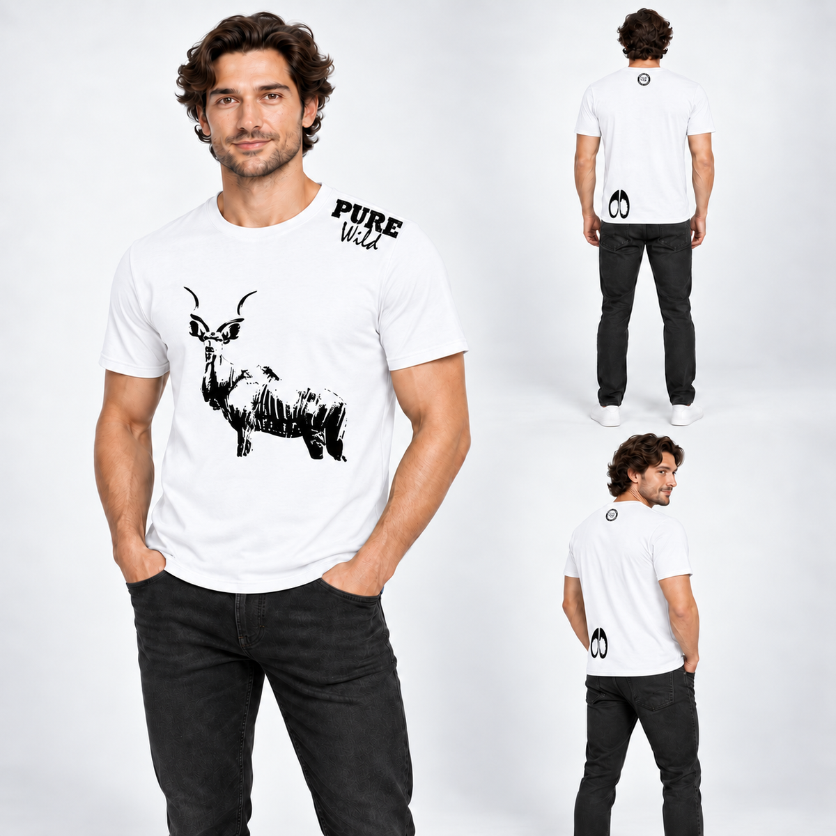 Kudu T-Shirt For A Real Man