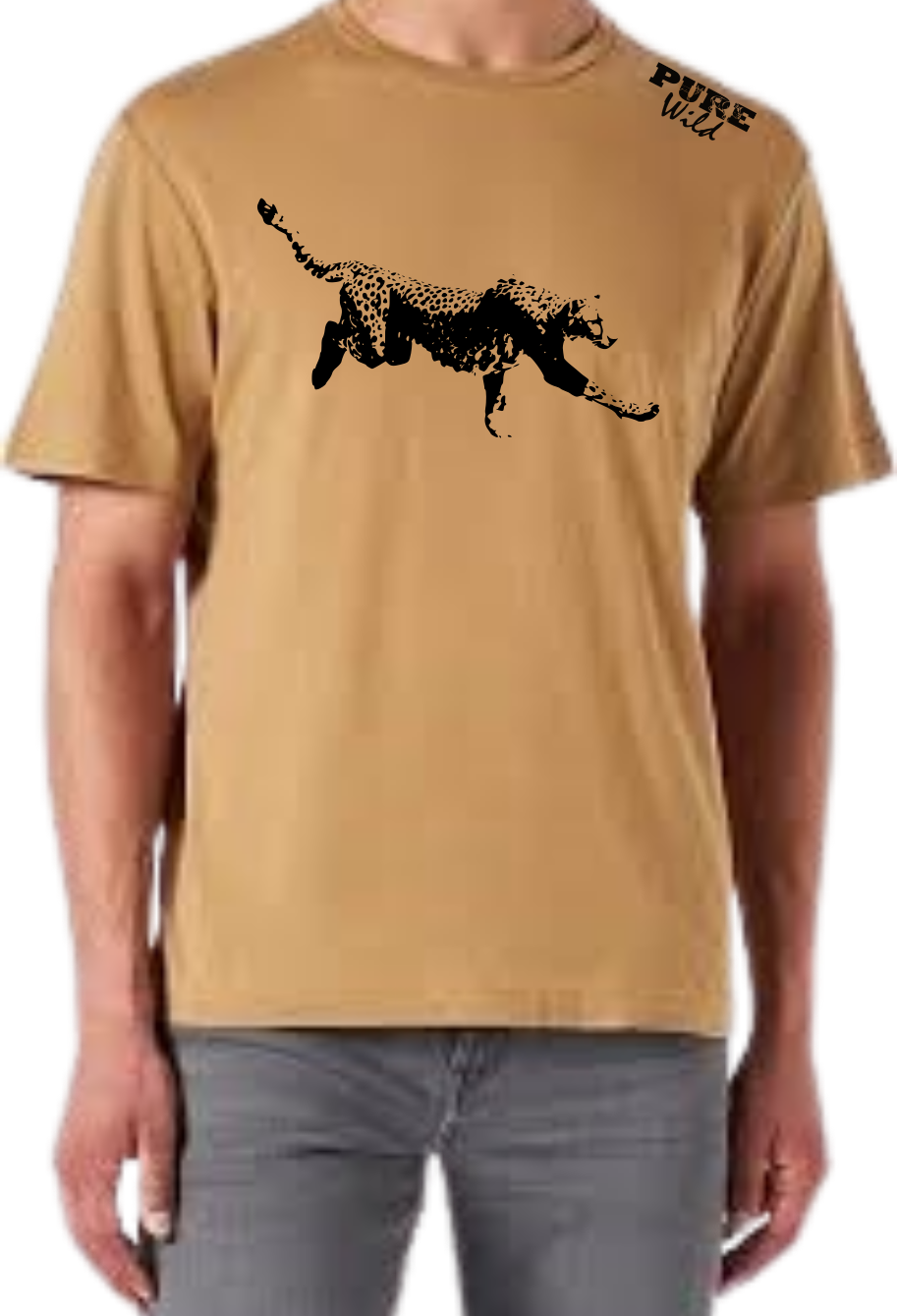 Cheetah T-Shirt For A Real Man