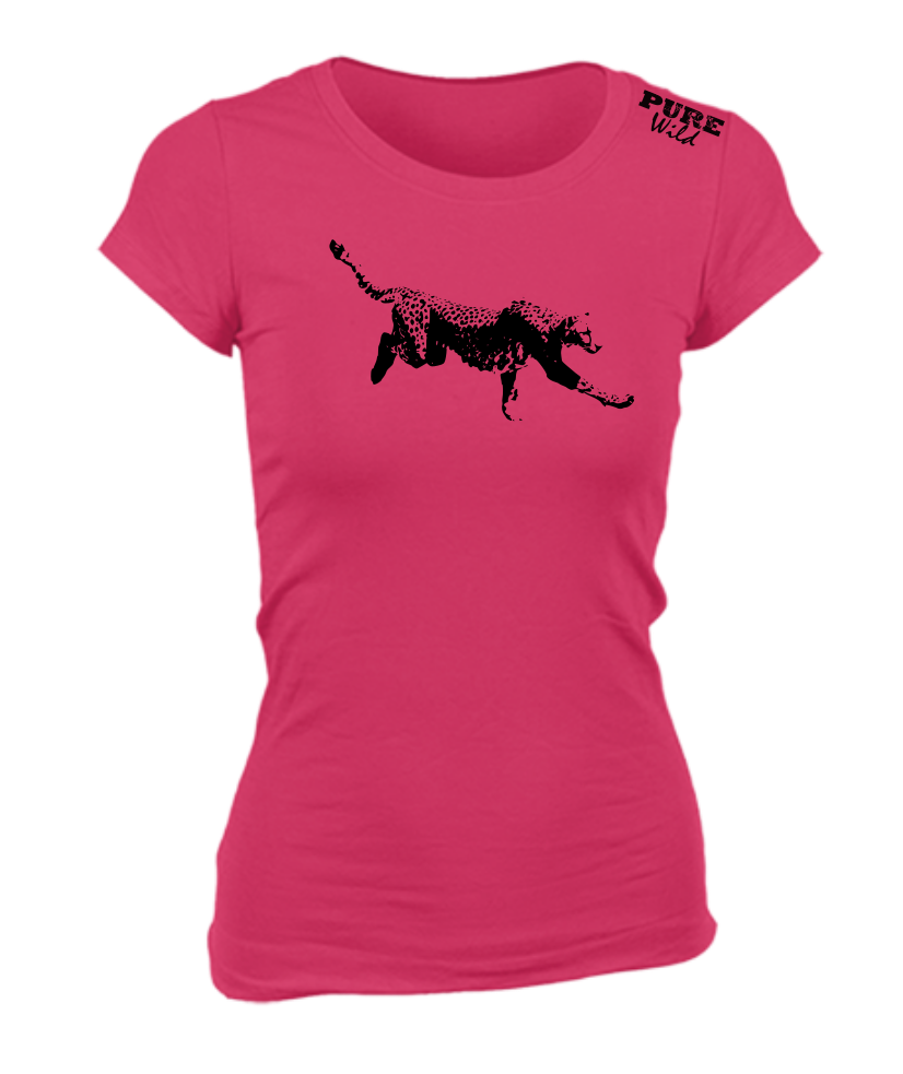 Cheetah T-Shirt For The Ladies
