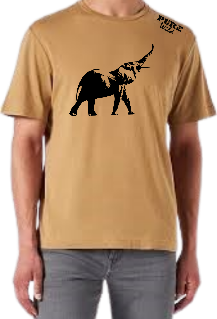 Elephant T-Shirt For A Real Man