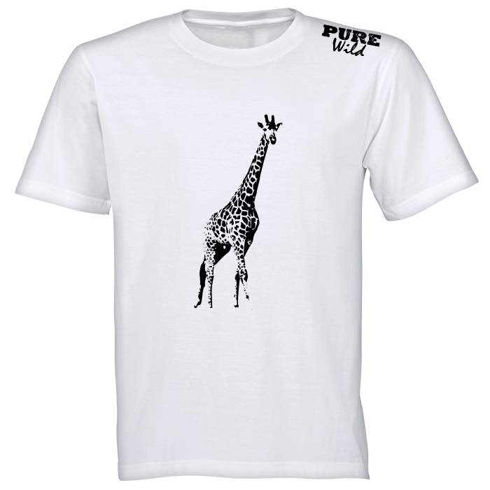 Giraffe T-Shirt For A Real Man