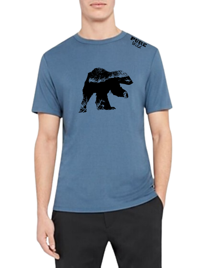 Honey Badger T-Shirt For A Real Man