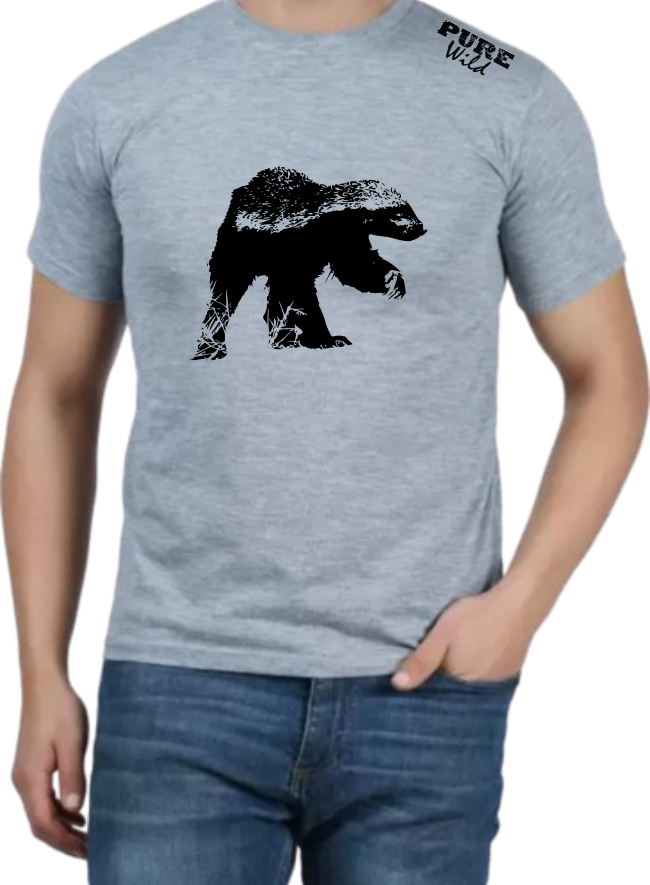 Honey Badger T-Shirt For A Real Man