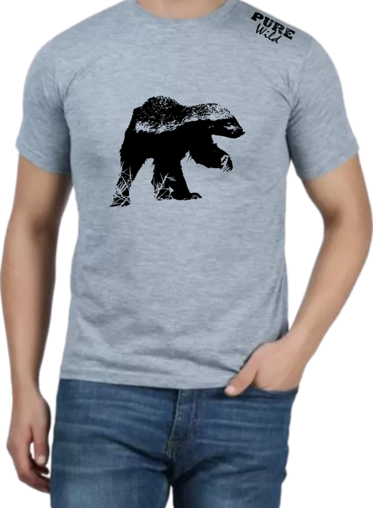 Honey Badger T-Shirt For A Real Man