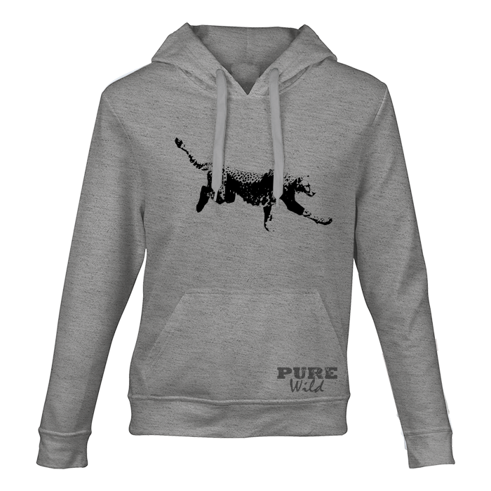Cheetah Hooded Sweatshirt for Him and Her