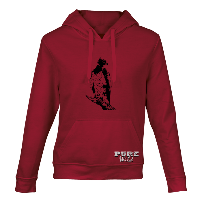 Martial Eagle Hooded Sweatshirt for Him and Her