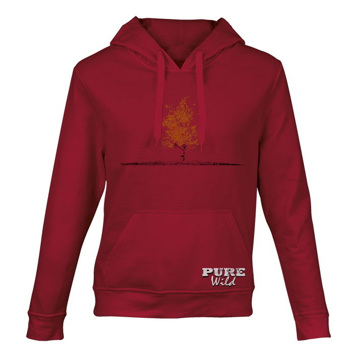 Autumn Tree Hooded Sweatshirt for Him and Her