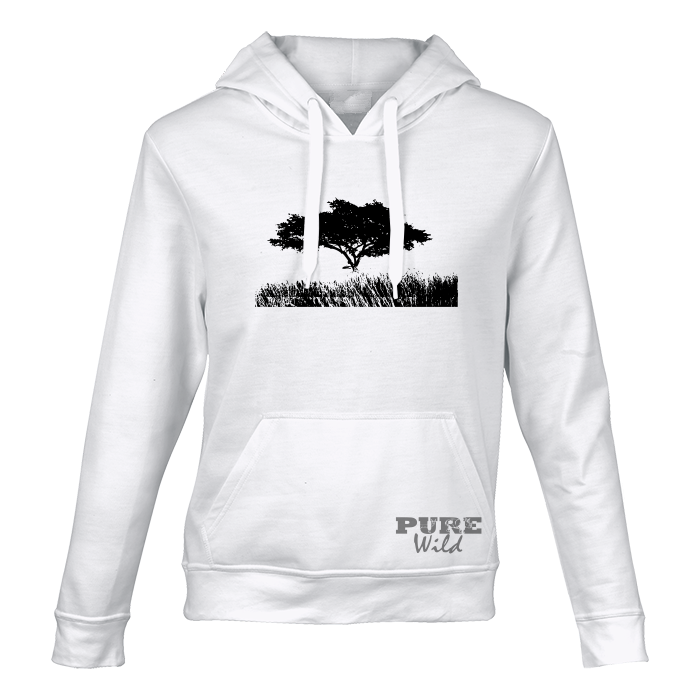 Camel Thorn Tree Hooded Sweatshirt for Him and Her