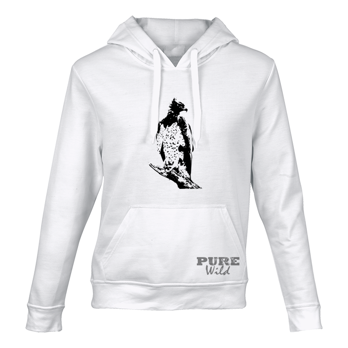 Martial Eagle Hooded Sweatshirt for Him and Her