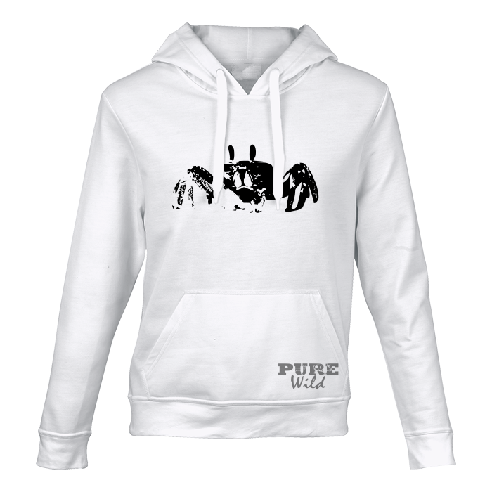 Ghost Crab Hooded Sweatshirt for Him and Her