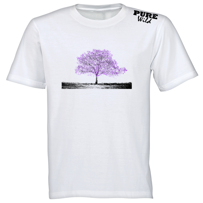 Jacaranda Tree T-Shirt For A Real Man