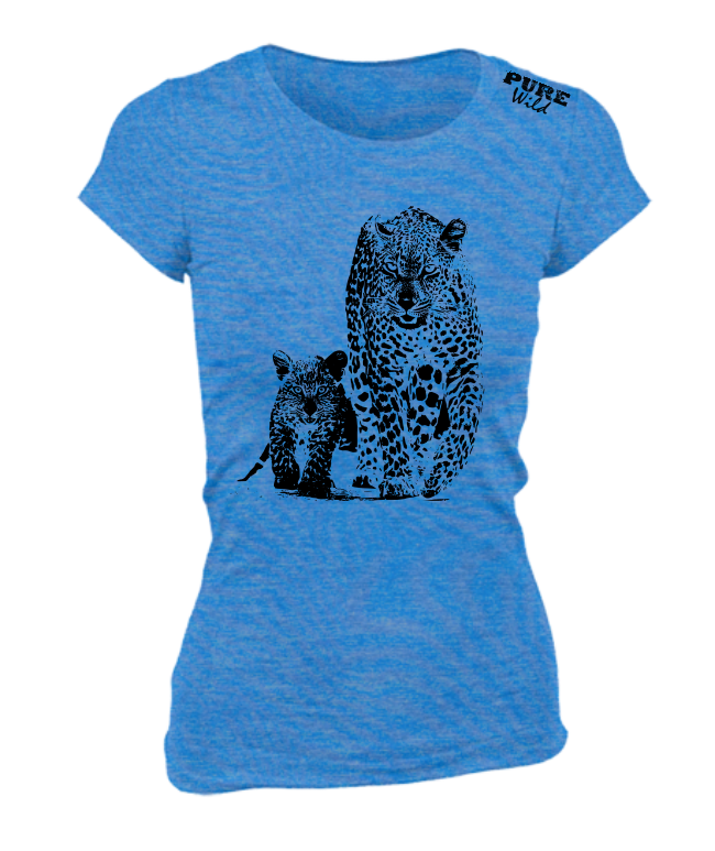 The Leopard Family T-Shirt For The Ladies