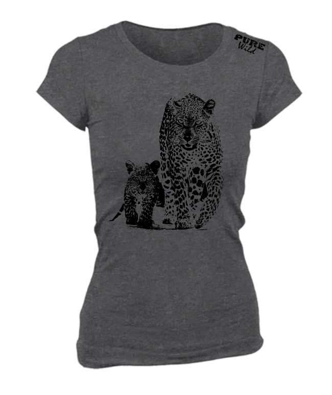 The Leopard Family T-Shirt For The Ladies