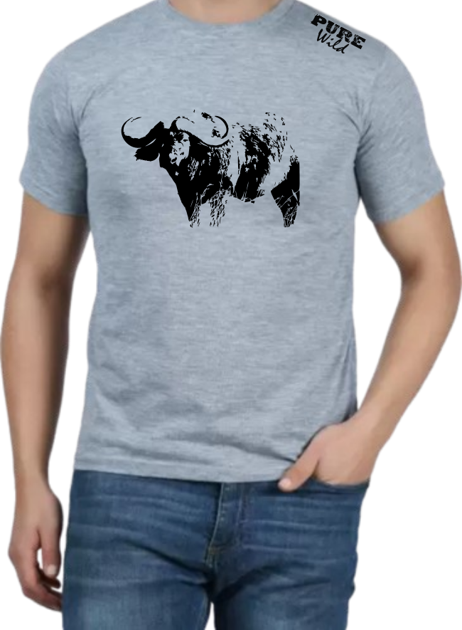 Buffalo T-Shirt For A Real Man