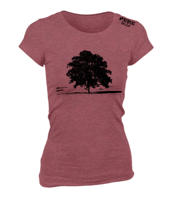 Oak Tree T-Shirt For The Ladies