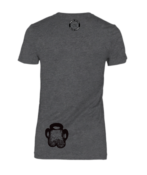 White Rhinoceros T-Shirt For The Ladies