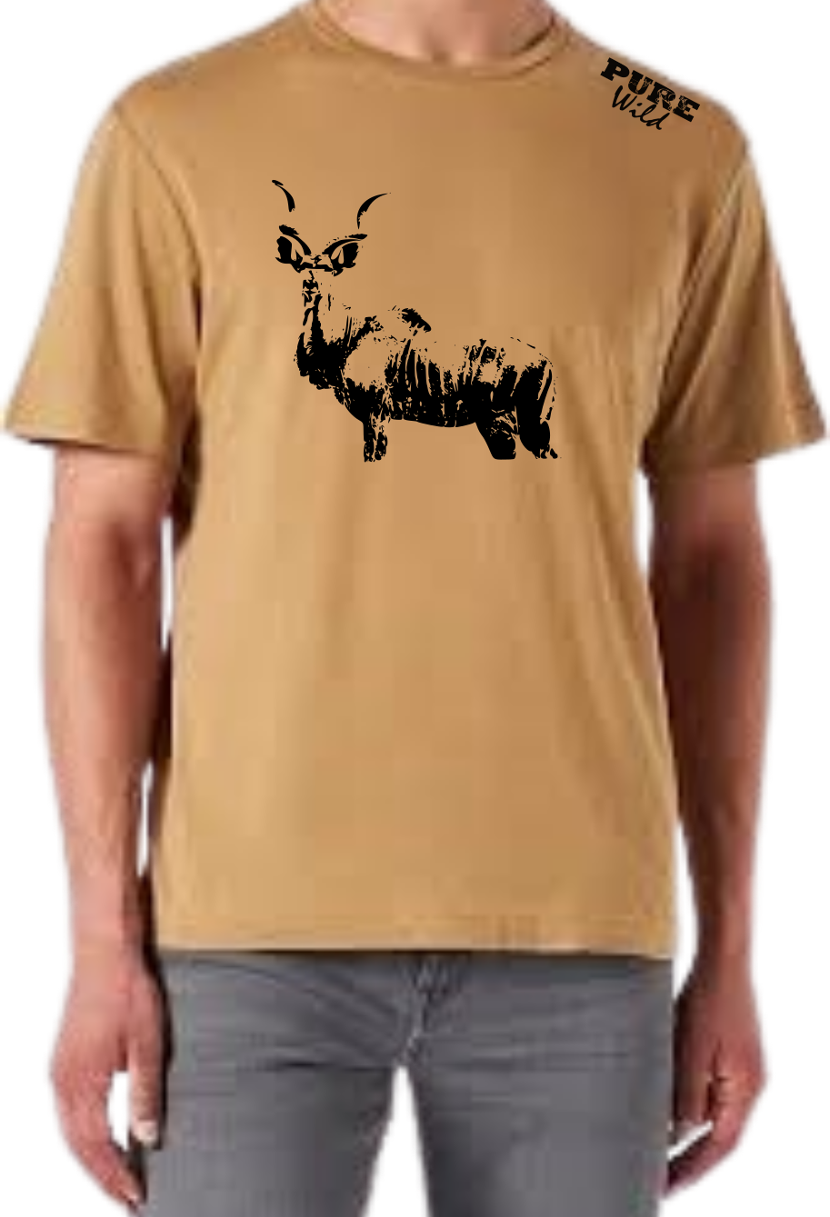 Kudu T-Shirt For A Real Man