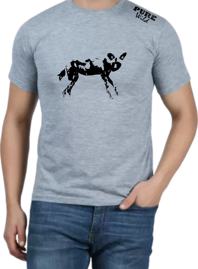 Wild Dog T-Shirt For A Real Man