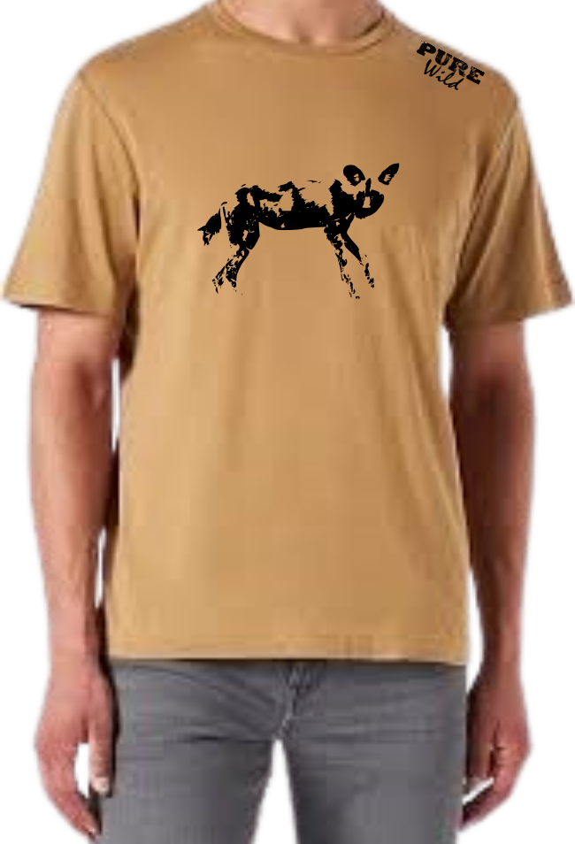 Wild Dog T-Shirt For A Real Man