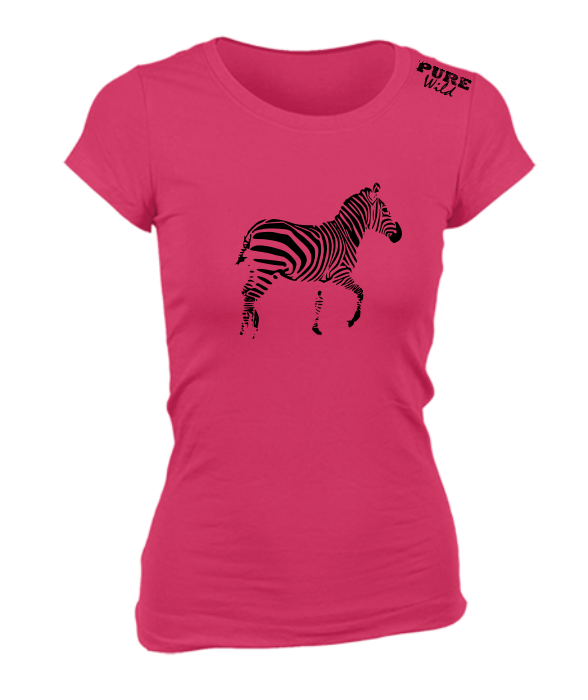 Zebra T-Shirt For The Ladies