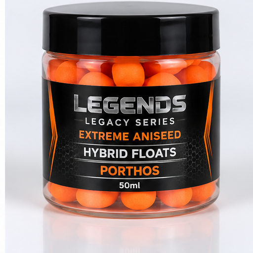 Legends Legacy Extreme Aniseed Porthos Fluoro Orange Hybrid Floats 50ml