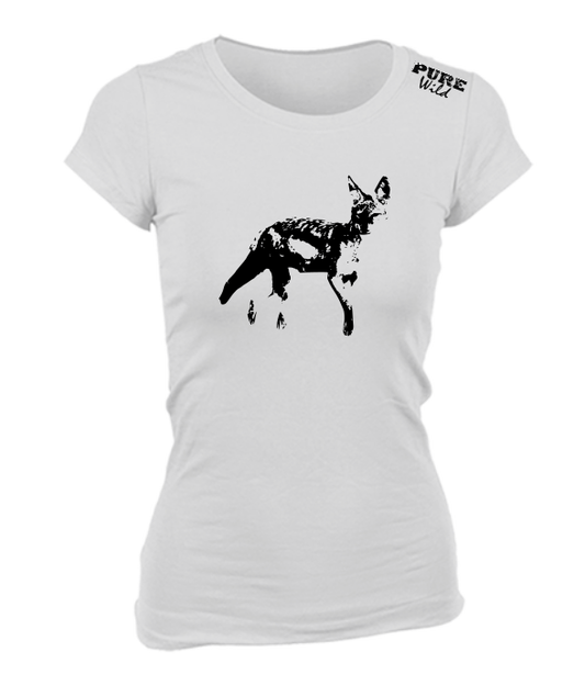 Black-backed Jackal T-Shirt For The Ladies