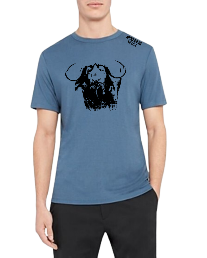 The Buffalo Head T-Shirt For A Real Man