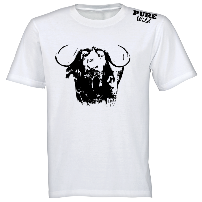 The Buffalo Head T-Shirt For A Real Man