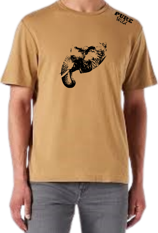 The Elephant Head T-Shirt For A Real Man