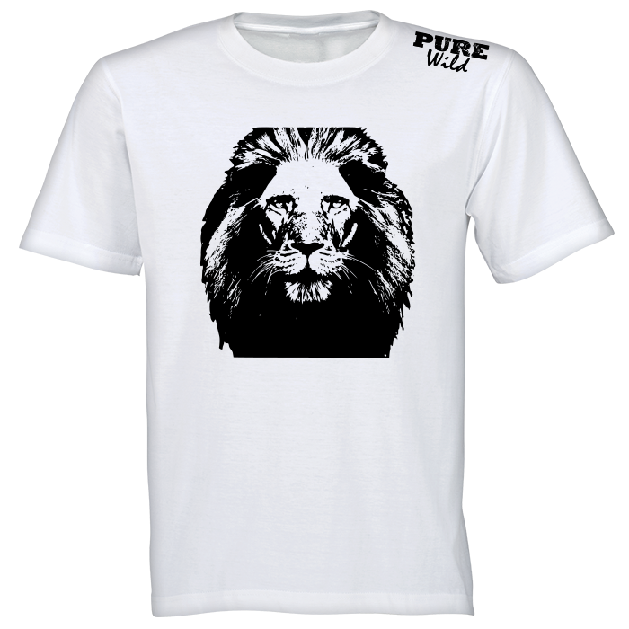 The Lion Head T-Shirt For A Real Man