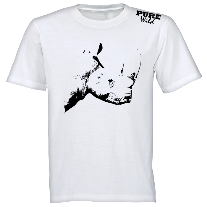 The Rhino Head T-Shirt For A Real Man