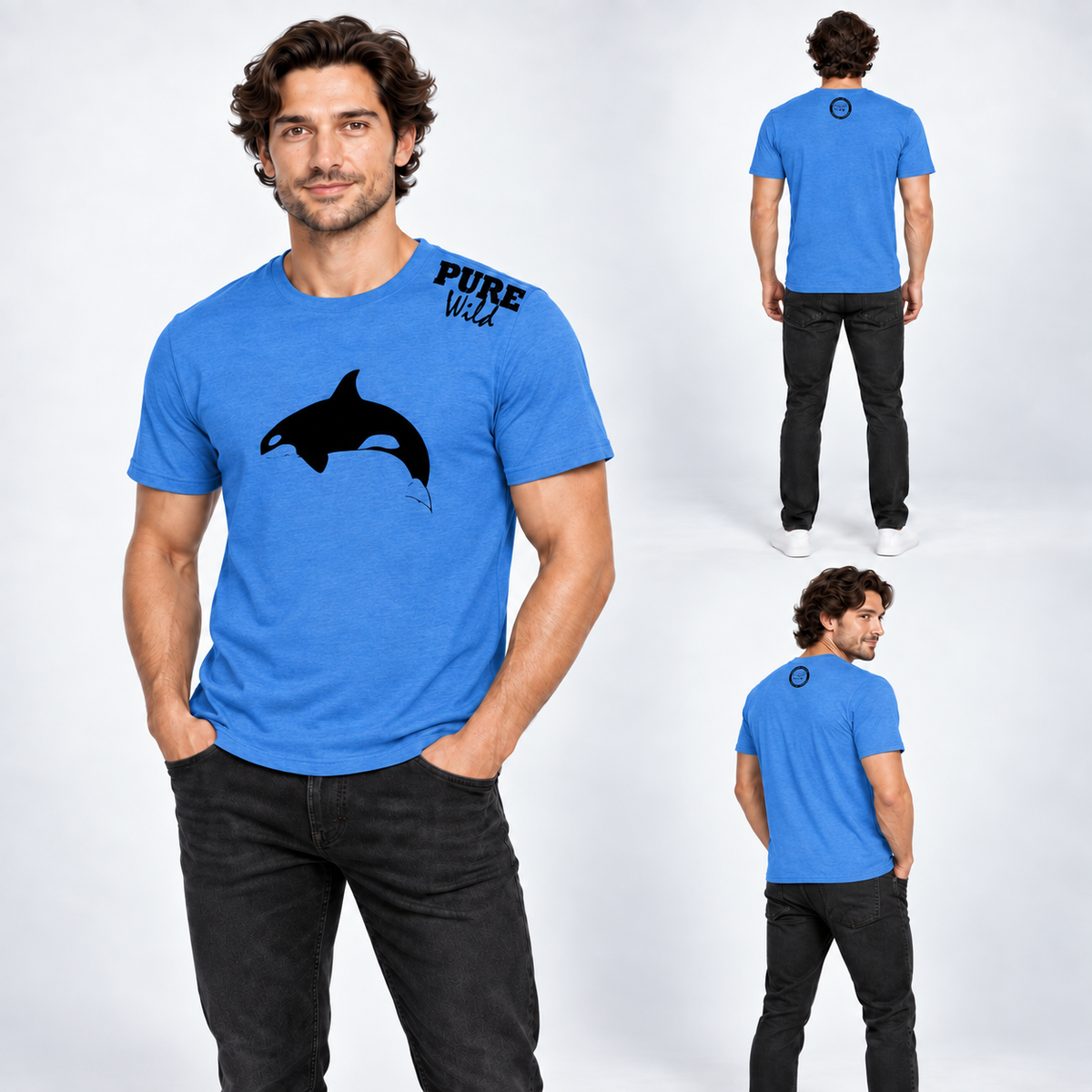 Orca T-Shirt For A Real Man