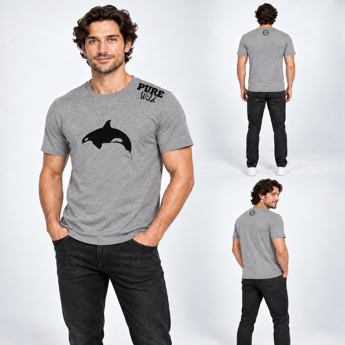 Orca T-Shirt For A Real Man