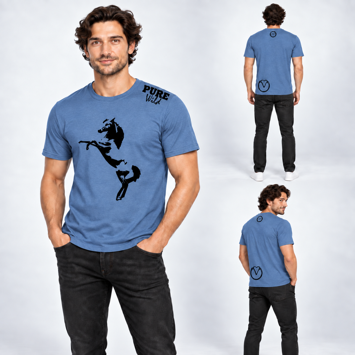 Horse T-Shirt For A Real Man