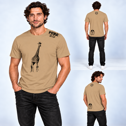 Giraffe T-Shirt For A Real Man