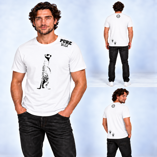 Meerkat T-Shirt For A Real Man