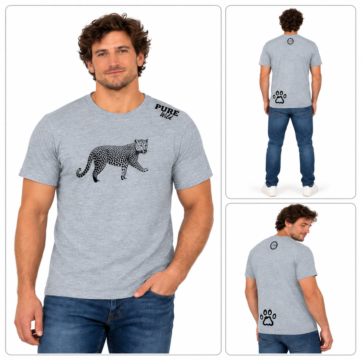 Leopard T-Shirt For A Real Man