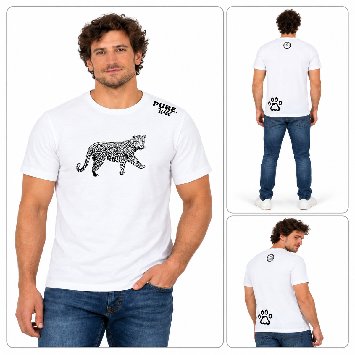 Leopard T-Shirt For A Real Man