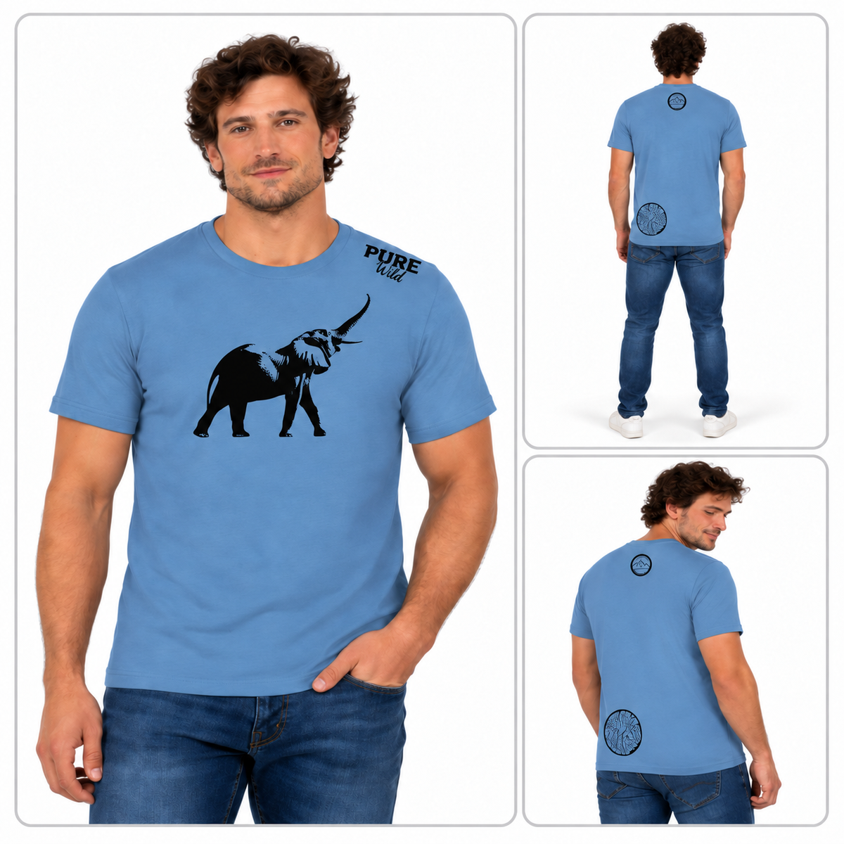 Elephant T-Shirt For A Real Man