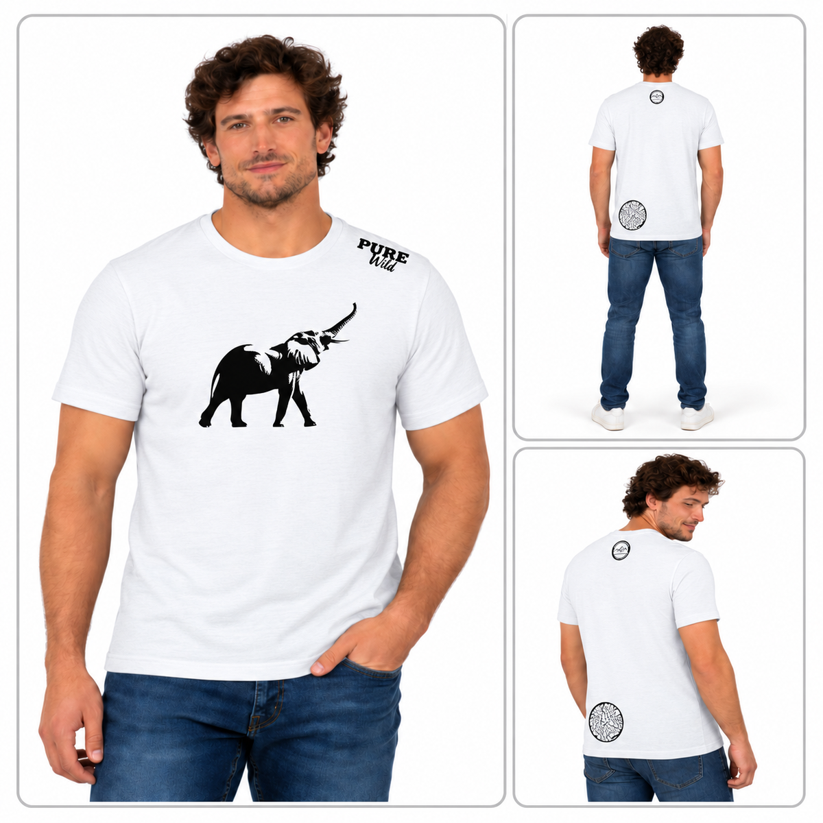 Elephant T-Shirt For A Real Man